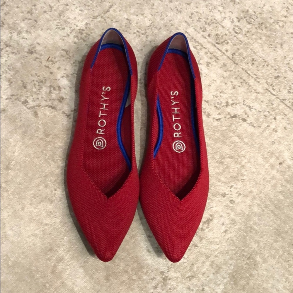 *NWOT* ROTHY’S “The Point” Flats